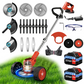 Cordless Gardening Tools – Lawn Mower & Riding Weed Trimmer