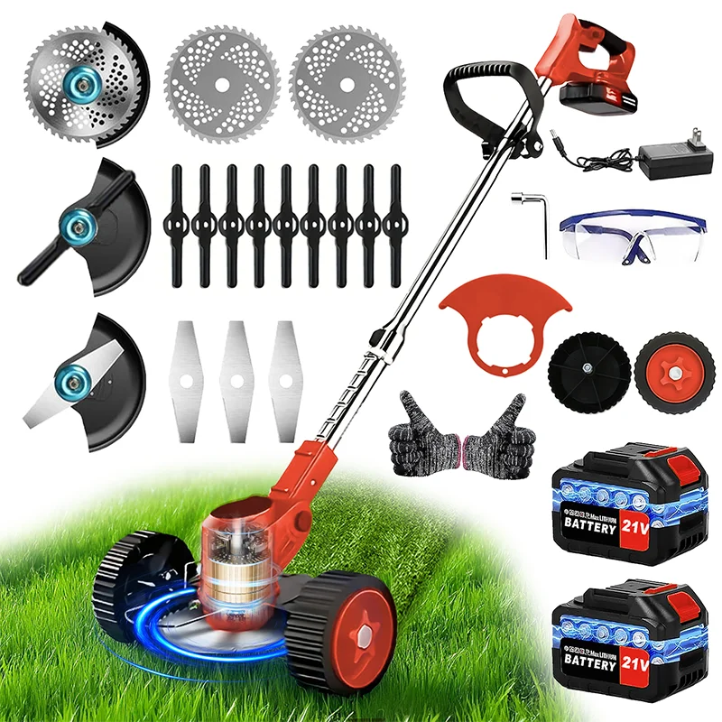 Cordless Gardening Tools – Lawn Mower & Riding Weed Trimmer