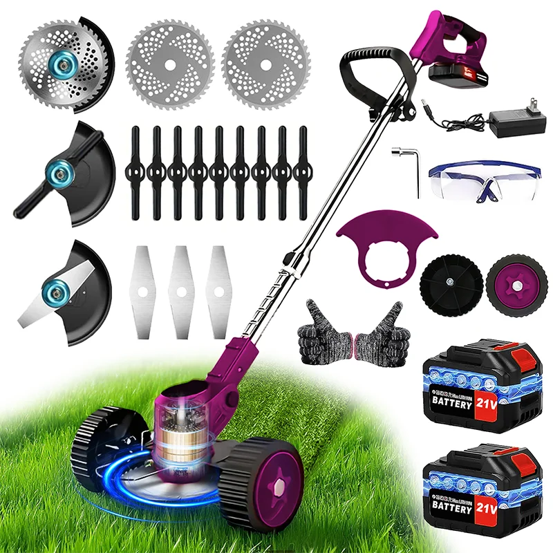 Cordless Gardening Tools – Lawn Mower & Riding Weed Trimmer
