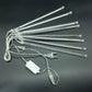 8-Tube Meteor Shower LED String Lights – Outdoor Christmas & Garden Decoration