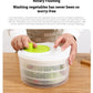 Multifunctional Manual Vegetable Dehydrator & Salad Spinner