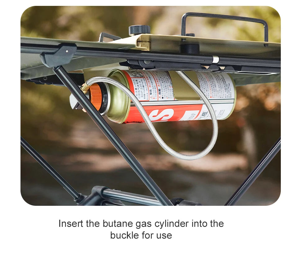 CLS 4000W Folding IGT Camping Gas Stove – Portable High-Power Burner