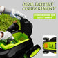 Deli 13" Cordless Electric Lawn Mower – 2-in-1 Brushless with 21V Battery