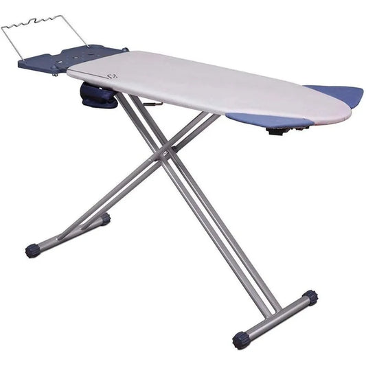 Extra-Wide Ironing Board with Retractable Wings & Adjustable Height