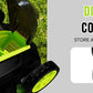 Deli 13" Cordless Electric Lawn Mower – 2-in-1 Brushless with 21V Battery