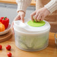Multifunctional Manual Vegetable Dehydrator & Salad Spinner
