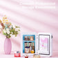 4L Mini Makeup Fridge – Portable Cosmetic Cooler with LED Mirror
