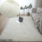 White Fluffy Hall Carpet – Thick Non-Slip Furry Rug
