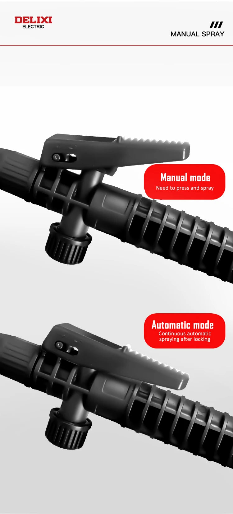 DELIXI 3/5/8L Hand Pump Garden Sprayer – Multi-Purpose Pressure Sprayer