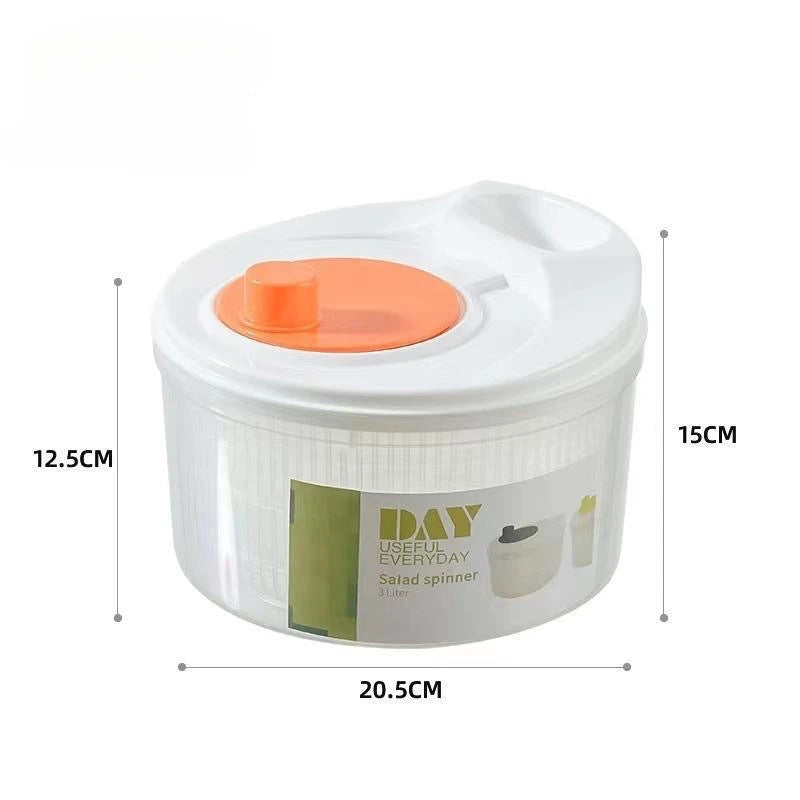 Multifunctional Manual Vegetable Dehydrator & Salad Spinner