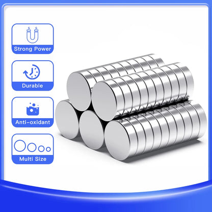 Super Strong Round Disc Magnets – Home, Office & Craft Use