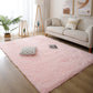 White Fluffy Hall Carpet – Thick Non-Slip Furry Rug