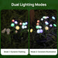 Solar LED Mushroom Garden Lights