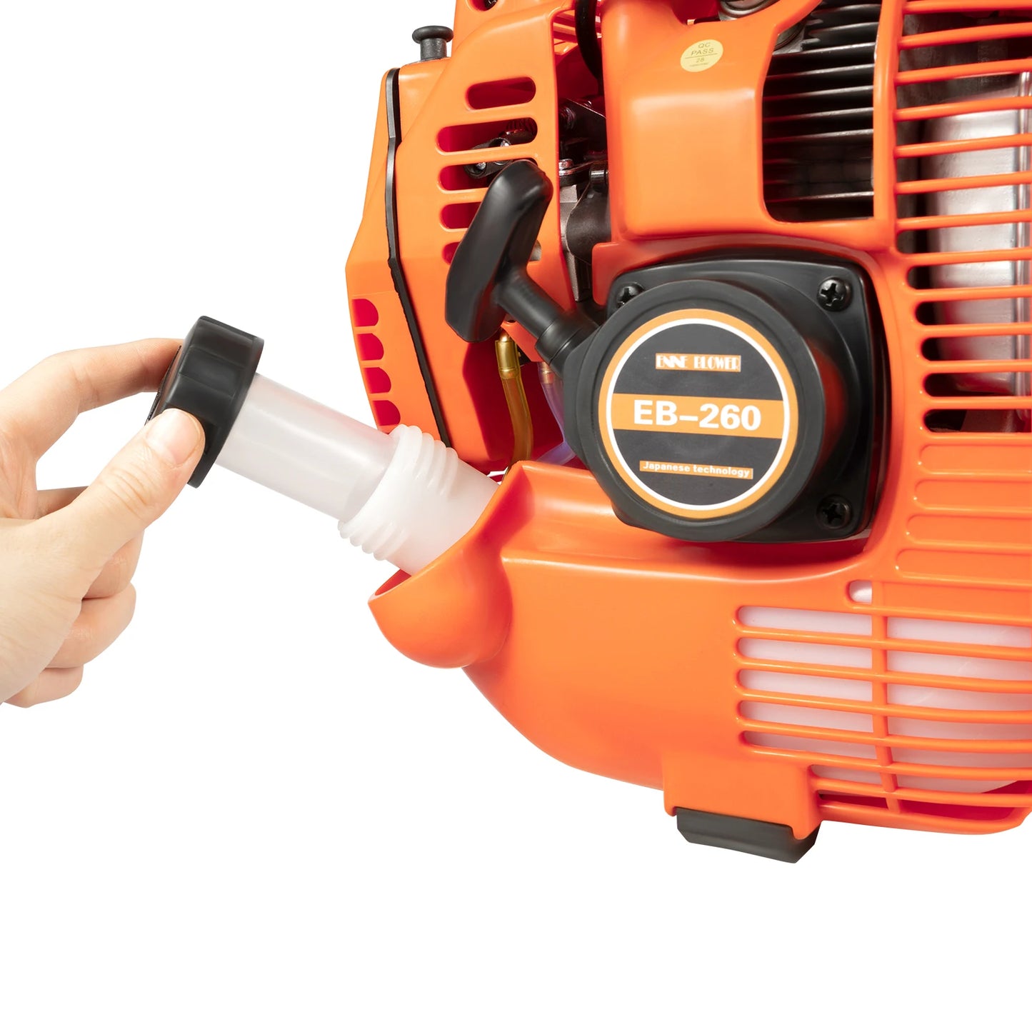 25.4CC 2-Stroke Gas Leaf Blower – Commercial Handheld Lawn & Yard Tool