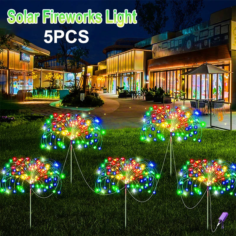 Solar 200 LED Rope Lights – Waterproof Outdoor Fairy Lights