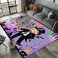 3D Rich Man Game Monopoly Dollar Cartoon Rug – Non-Slip Floor Mat