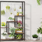 Tribesigns 5-Tier Tall Indoor Plant Stand – 70.9" Metal Shelf with Hooks
