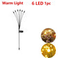 Solar LED Firework Garden Lights – Warm Outdoor Pathway Lamps