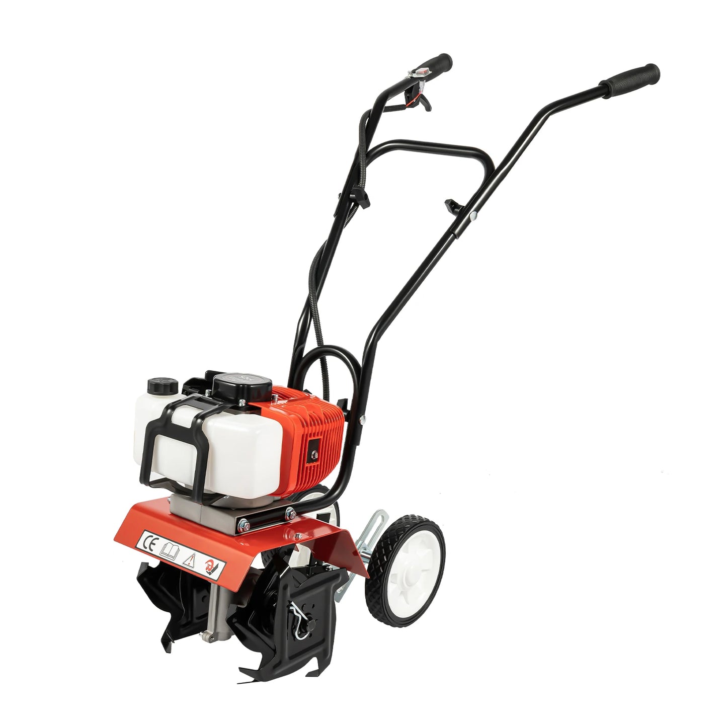 52CC 1700W Gasoline Garden Tiller – 2-Stroke Air-Cooled Cultivator