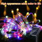 Solar 200 LED Rope Lights – Waterproof Outdoor Fairy Lights