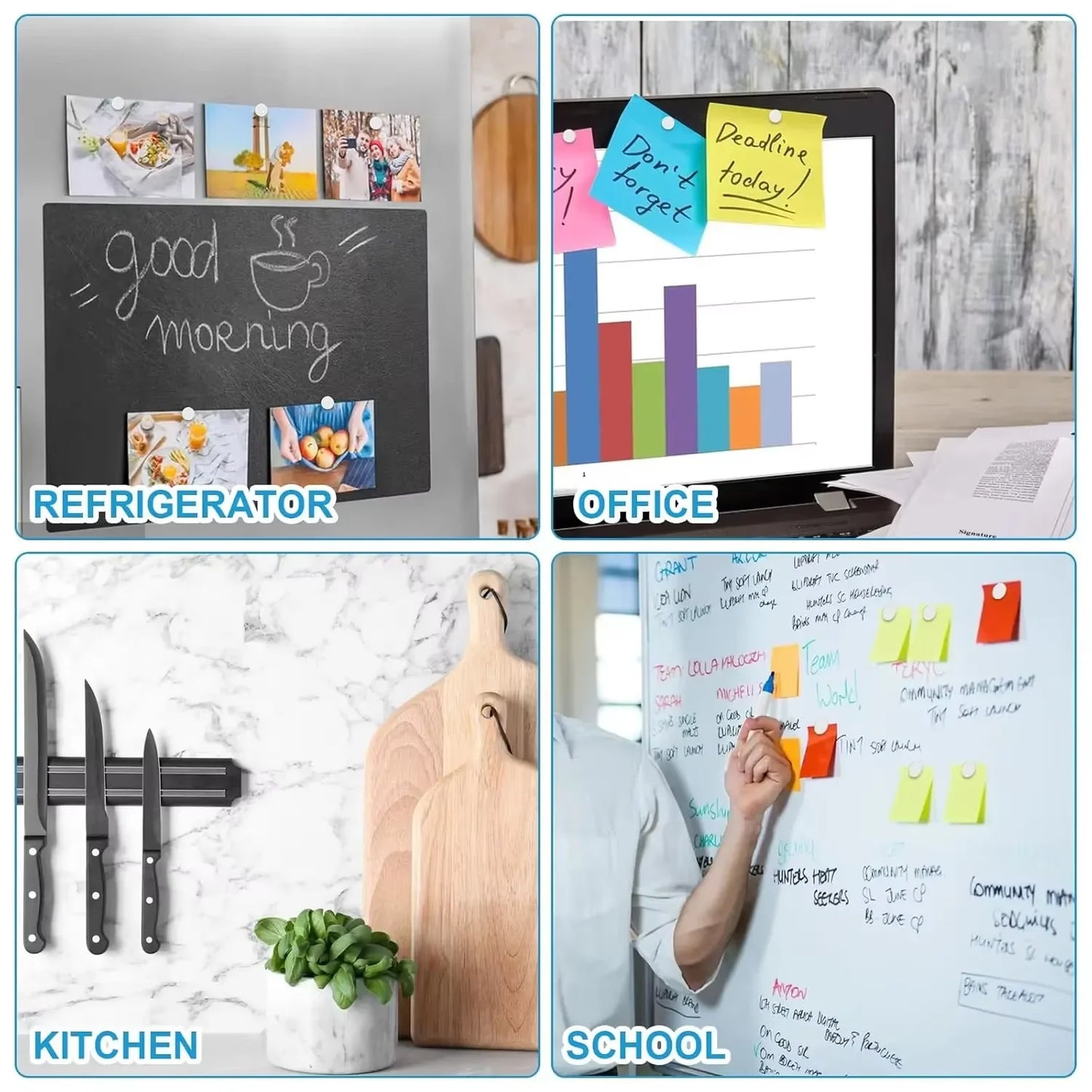 Super Strong Round Disc Magnets – Home, Office & Craft Use