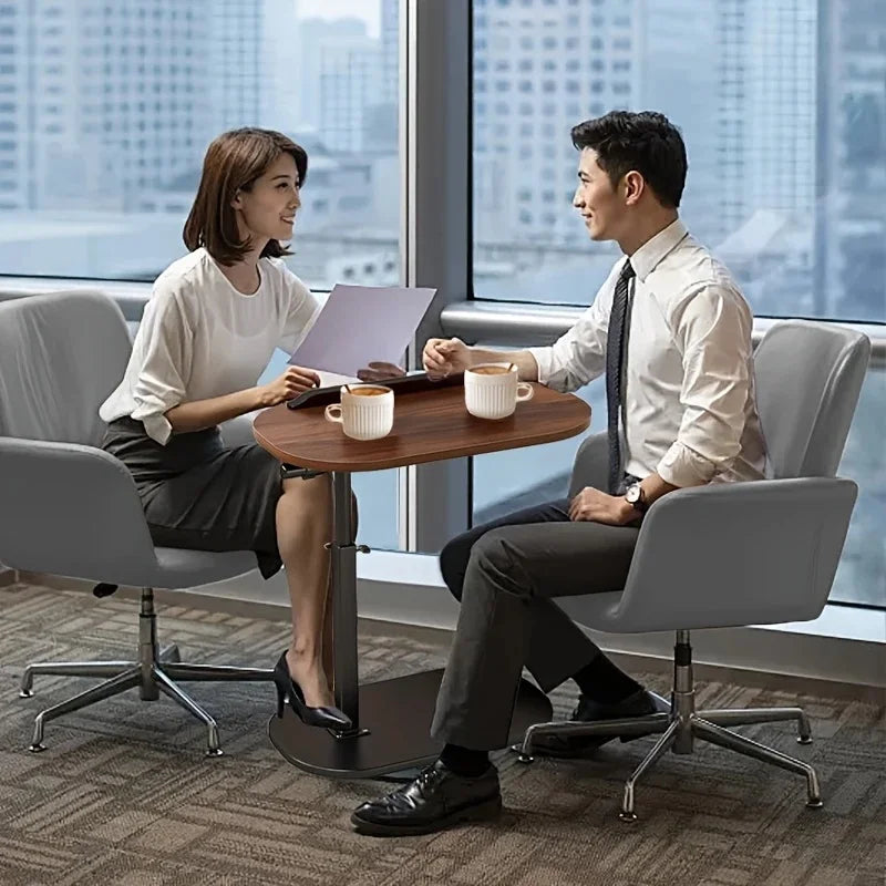 Portable Folding Side Table – Adjustable Laptop & Bedside Desk