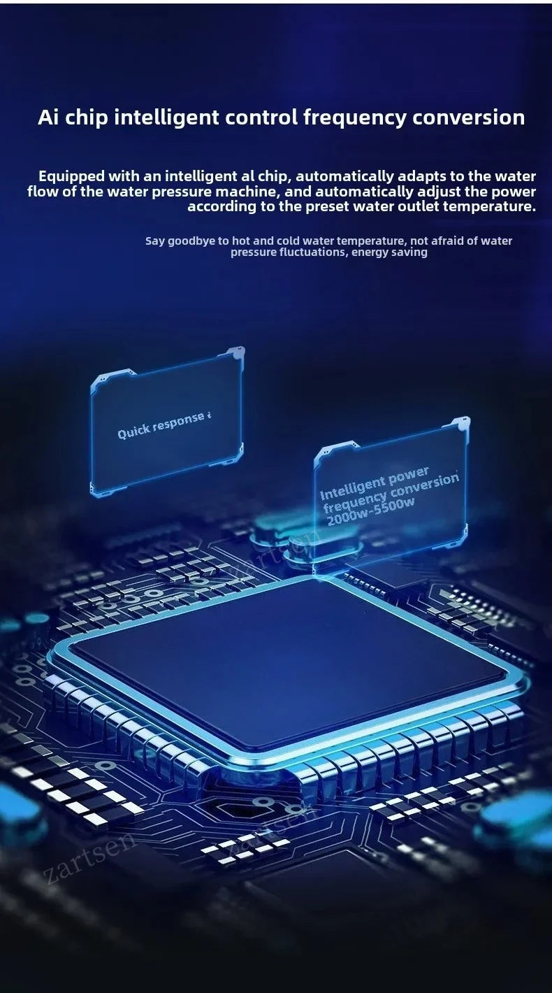 Instant Electric Water Heater 220V – 3000W-5500W Portable