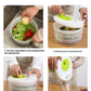 Multifunctional Manual Vegetable Dehydrator & Salad Spinner