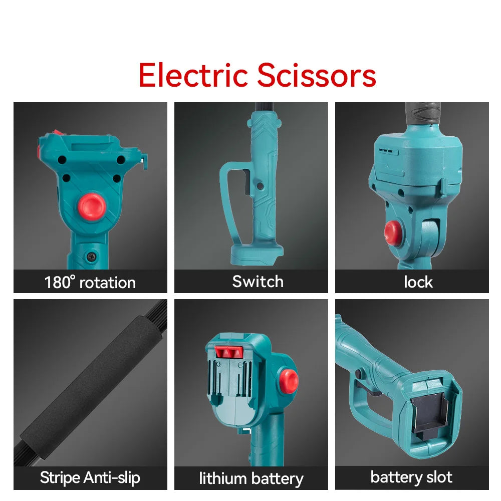 ONEVAN 3500W 2-in-1 Brushless Pole Chainsaw & Pruner – 18V Battery Compatible