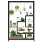 Tribesigns 5-Tier Tall Indoor Plant Stand – 70.9" Metal Shelf with Hooks