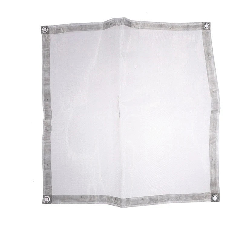 Portable Outdoor Fire Pit & BBQ Mesh Grill – Steel Camping Fireplace