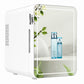 4L Mini Makeup Fridge – Portable Cosmetic Cooler with LED Mirror