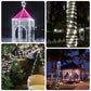 Solar 200 LED Rope Lights – Waterproof Outdoor Fairy Lights