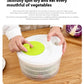 Multifunctional Manual Vegetable Dehydrator & Salad Spinner