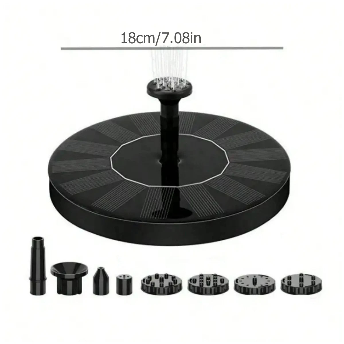 Mini Solar Powered Water Fountain