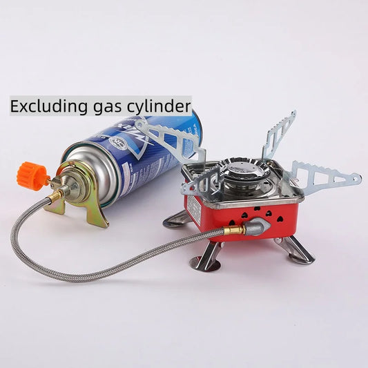 Portable Foldable Gas Camping Stove – Windproof Outdoor Burner