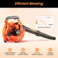 25.4CC 2-Stroke Gas Leaf Blower – Commercial Handheld Lawn & Yard Tool