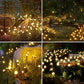 Solar LED Firework Garden Lights – Warm Outdoor Pathway Lamps