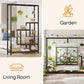 Tribesigns 5-Tier Tall Indoor Plant Stand – 70.9" Metal Shelf with Hooks