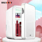 4L Mini Makeup Fridge – Portable Cosmetic Cooler with LED Mirror
