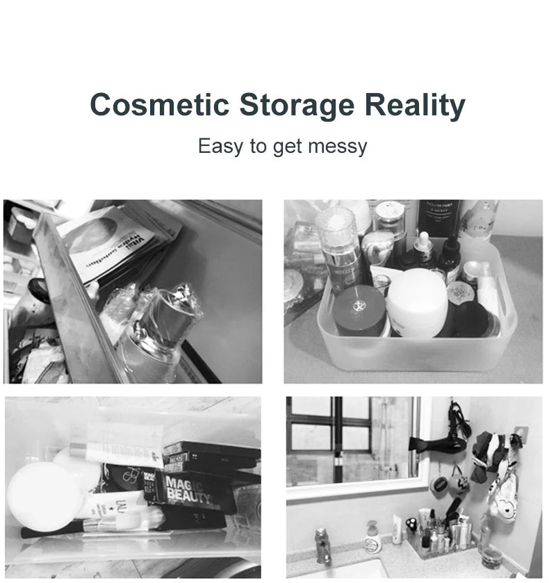 4L Mini Makeup Fridge – Portable Cosmetic Cooler with LED Mirror